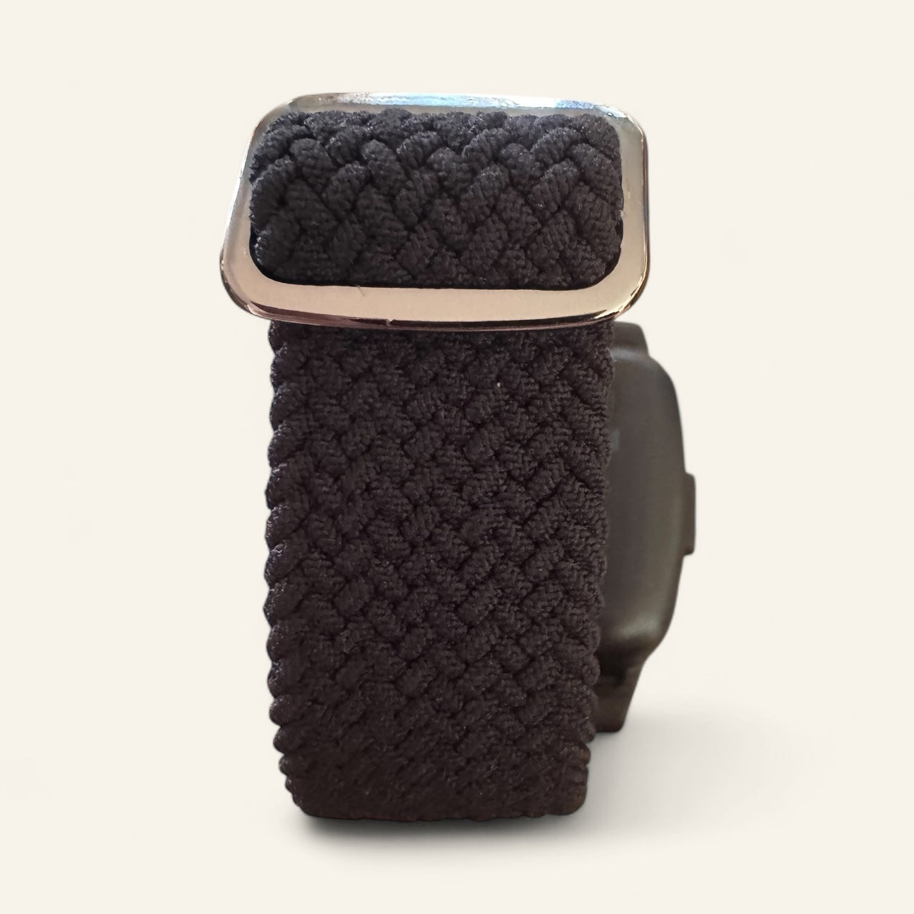 Elastic Nylon 20mm Strap (Black / Rainbow)