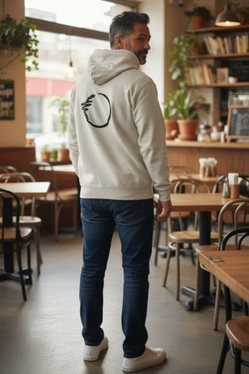 BeechBand Unisex Kapuzenpullover (Schwarz / Sand)