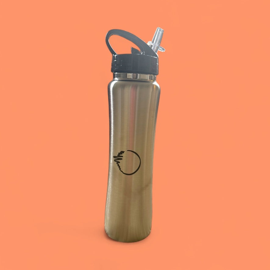 Edelstahl-Wasserflasche