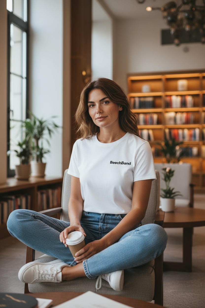 BeechBand Unisex T-Shirt Weiß