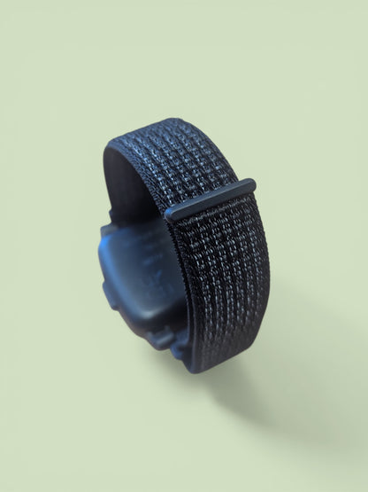 Black Velcro Nylon 20mm Strap