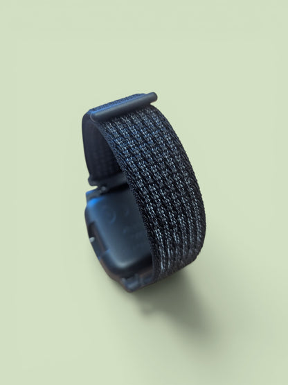 Black Velcro Nylon 20mm Strap
