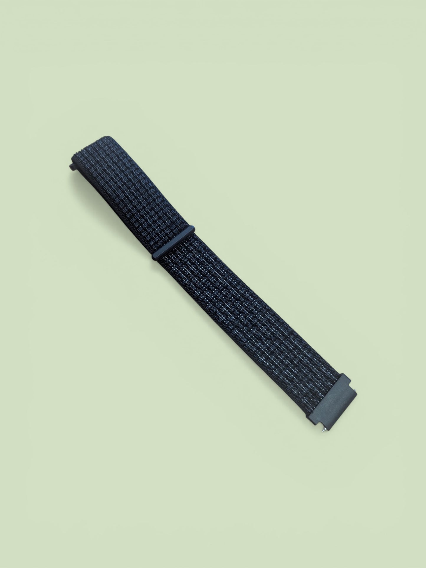 Black Velcro Nylon 20mm Strap