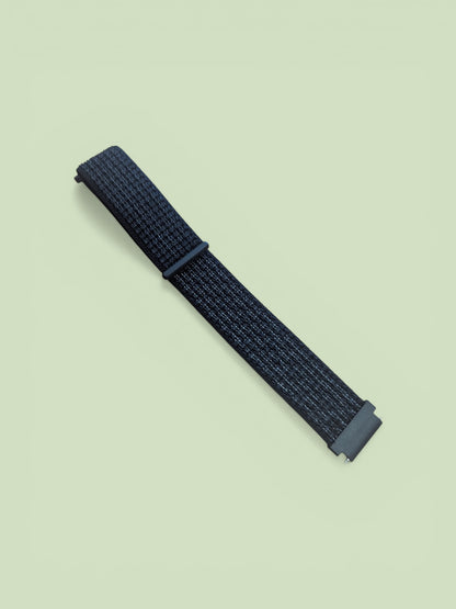 Black Velcro Nylon 20mm Strap